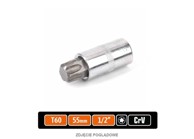 EG 1/2" nasadni ključ s torx nastavkom 55 mm/T60